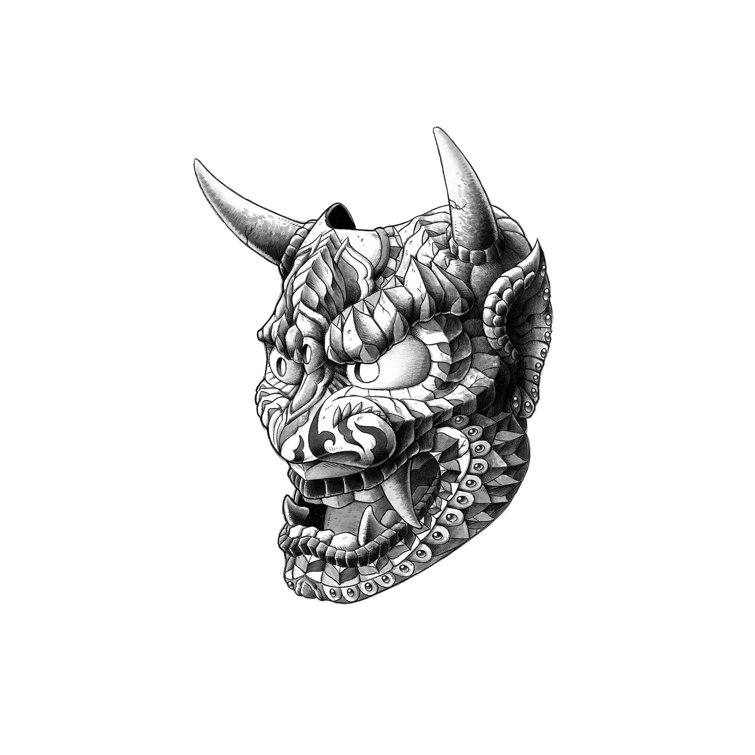 Maturi Japanese Demon Mask I Wayfair.co.uk